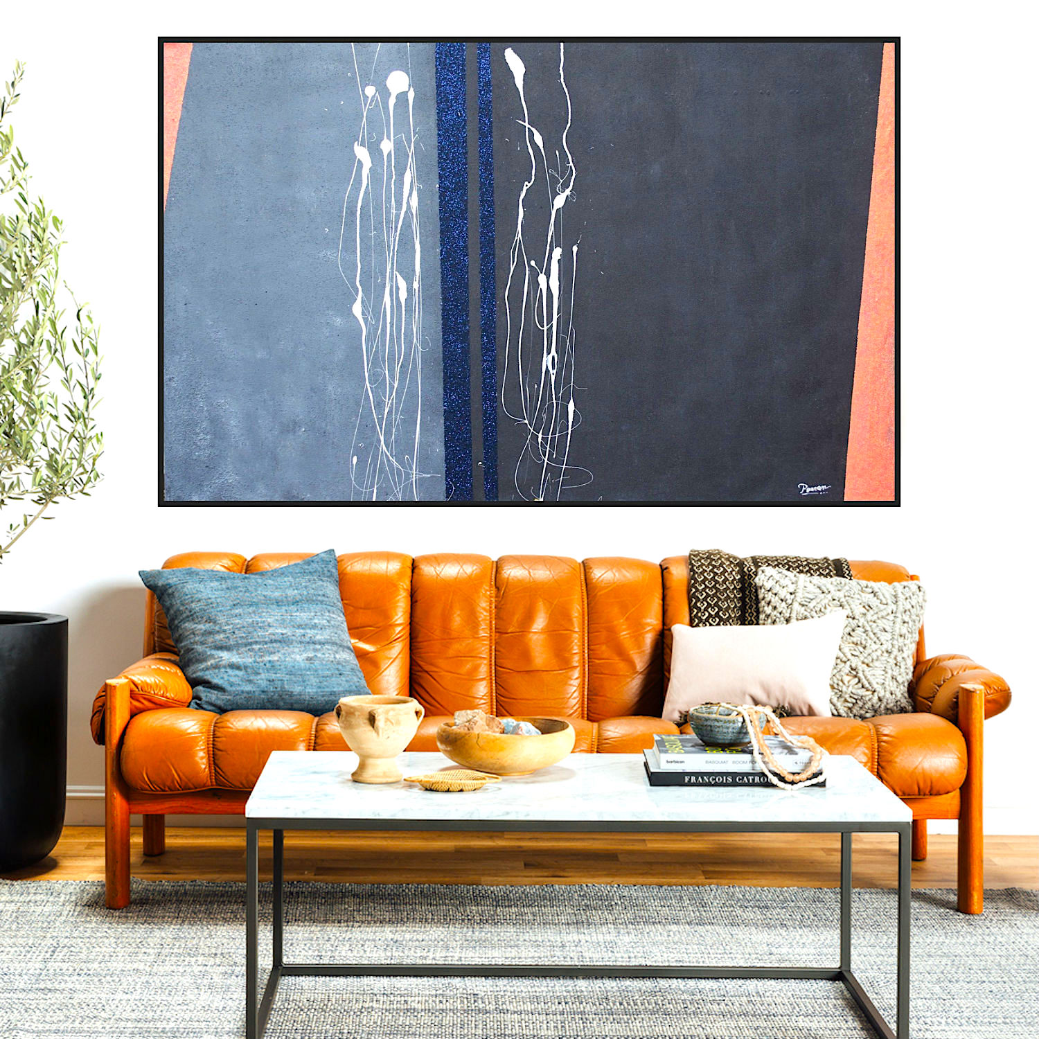 How to curate and display art for your home